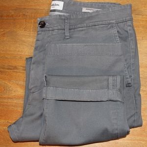 Goodfellow & Co. Hennepin Chino Gray 34Wx30L Slim